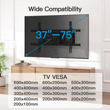 Load image into Gallery viewer, Durable TV Wall Mount for 37-75 Inch TVs - Max Load 132lbs with Level Adjustment