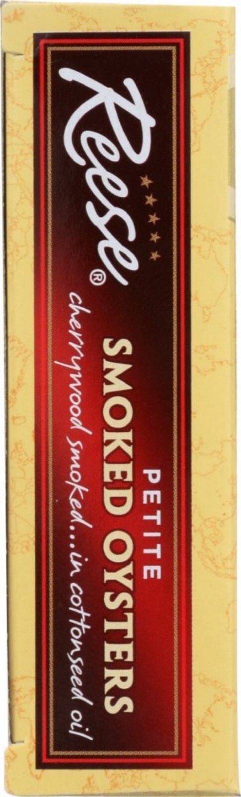 Cherrywood Smoked Petite Oysters, Easy Open Can - Pack of 10 Delights