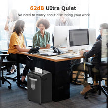 Load image into Gallery viewer, Ultra Quiet Heavy Duty Office Shredder – 20-Sheet Capacity with Easy Operation