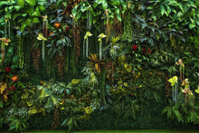 Load image into Gallery viewer, Elegant Silk Botanical Wallpaper - Banana Leaf Mural for Stylish Interiors
