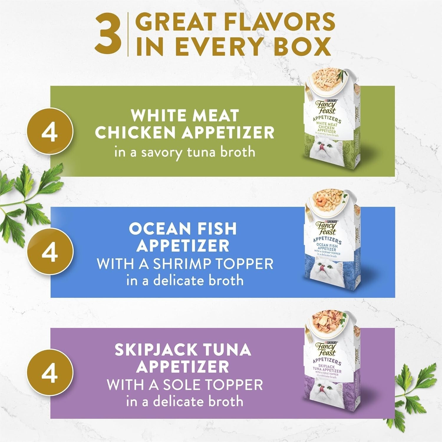 Handcrafted Grain-Free Wet Cat Food Appetizers - 24 Trays 1.1 oz, All Flavors