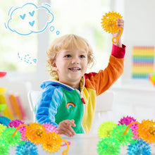 Load image into Gallery viewer, Flashing 2.17" Bouncy Balls - 100 Multicolor Rubber Party Favors for Events