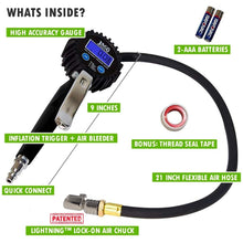Load image into Gallery viewer, Portable JACO FlowPro 2.0 Tire Inflator with 360° Swivel Gauge - 200 PSI Power