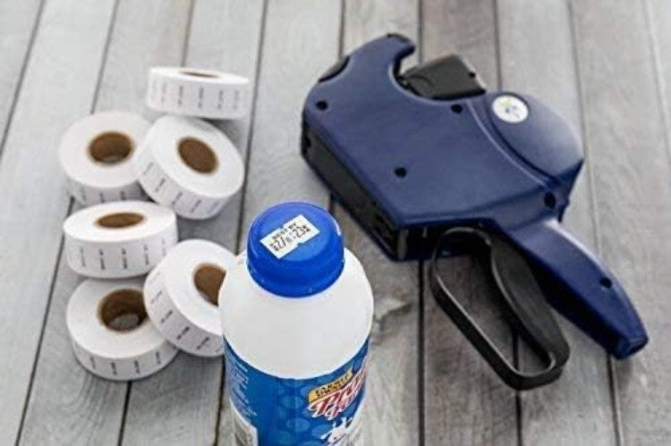 80,000 Durable 'Best By' Labels - 10 Sleeves for Date Guns & Inventory Control