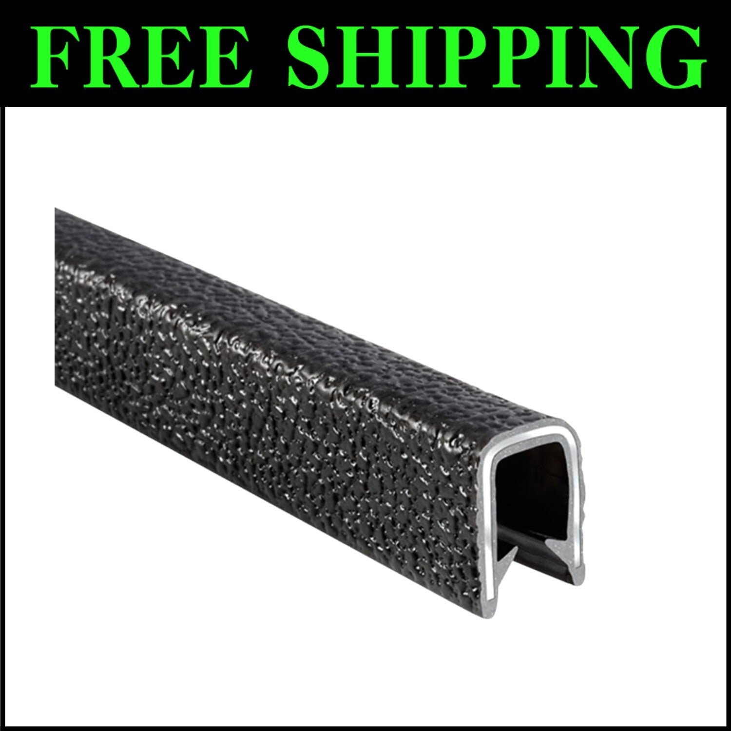 100’ Flexible Edge Trim with Aluminum Clips – Ultimate Solution for Sharp Edges