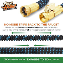 Load image into Gallery viewer, Durable 50FT Expandable Hose with Ergonomic 8-Function Nozzle for Easy Gardening