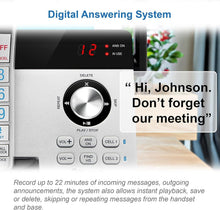 Load image into Gallery viewer, Home Cordless Phone with Speakerphone, Visual Ringer &amp; 2300ft Long Range Feature