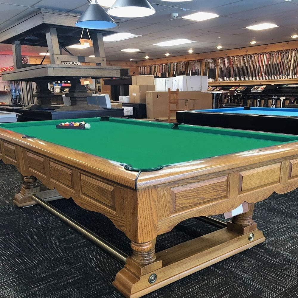 Durable Worsted Blend Pool Table Cloth - Smooth Finish for Advanced Gameplay
