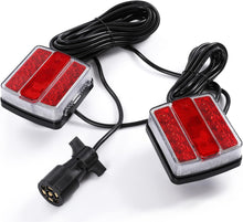 Load image into Gallery viewer, Versatile Magnetic LED Trailer Lights - 5 Functions, Waterproof &amp; Quick Setup