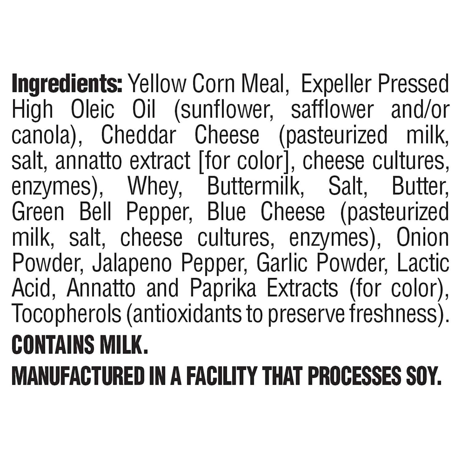 Barbara's 7 oz Jalapeno Cheese Puffs - Gluten-Free Snack with Aged Cheddar