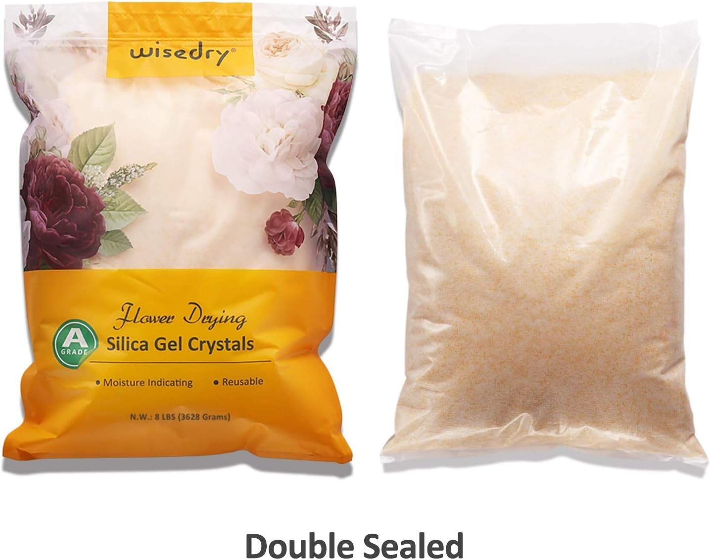 DIY Flower Drying with 8 LBs of High-Quality Color Indicating Silica Gel