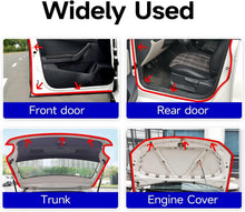 Load image into Gallery viewer, Self-Adhesive 40ft EPDM Rubber Seal Strip for Cars: Waterproof &amp; Shock Absorbing