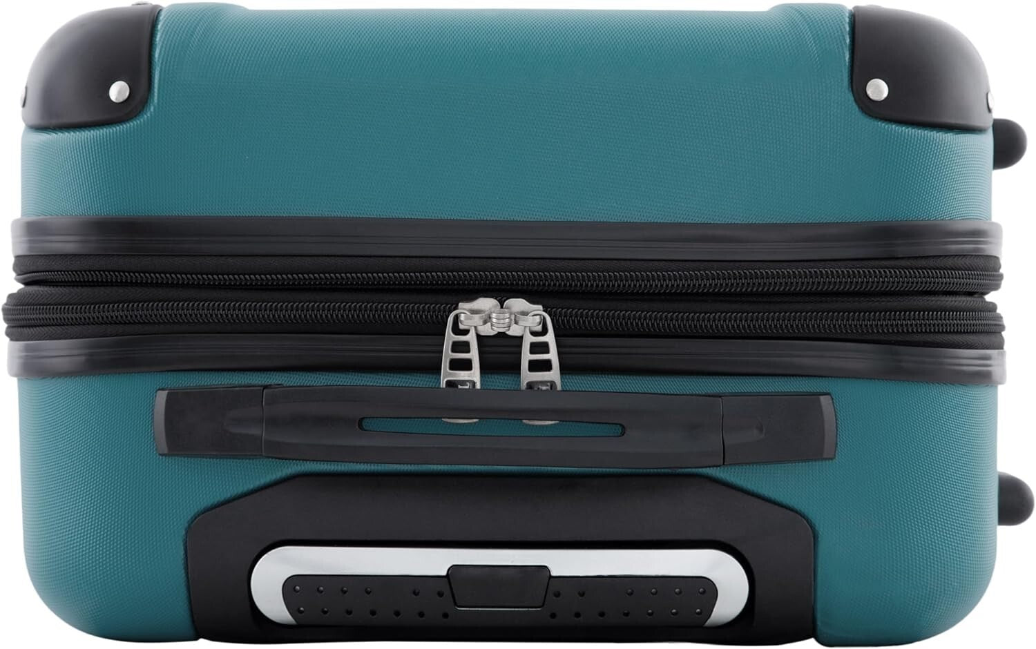 Teal Hardside Spinner Luggage Set: 20" Carry-On, Tote & Toiletry Case Included