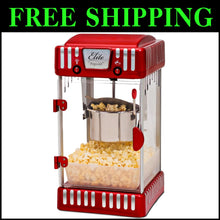 Load image into Gallery viewer, Elegant Red Plexiglass Popcorn Popper - 2.5 oz Capacity with Serving Tray