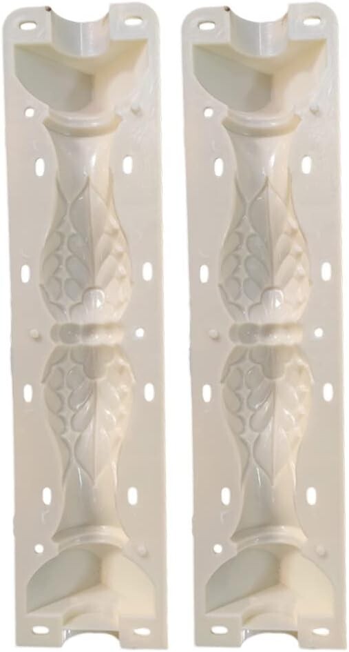 Durable PVC Balustrade Mold for Garden & Patio - Easy DIY Casting Solution