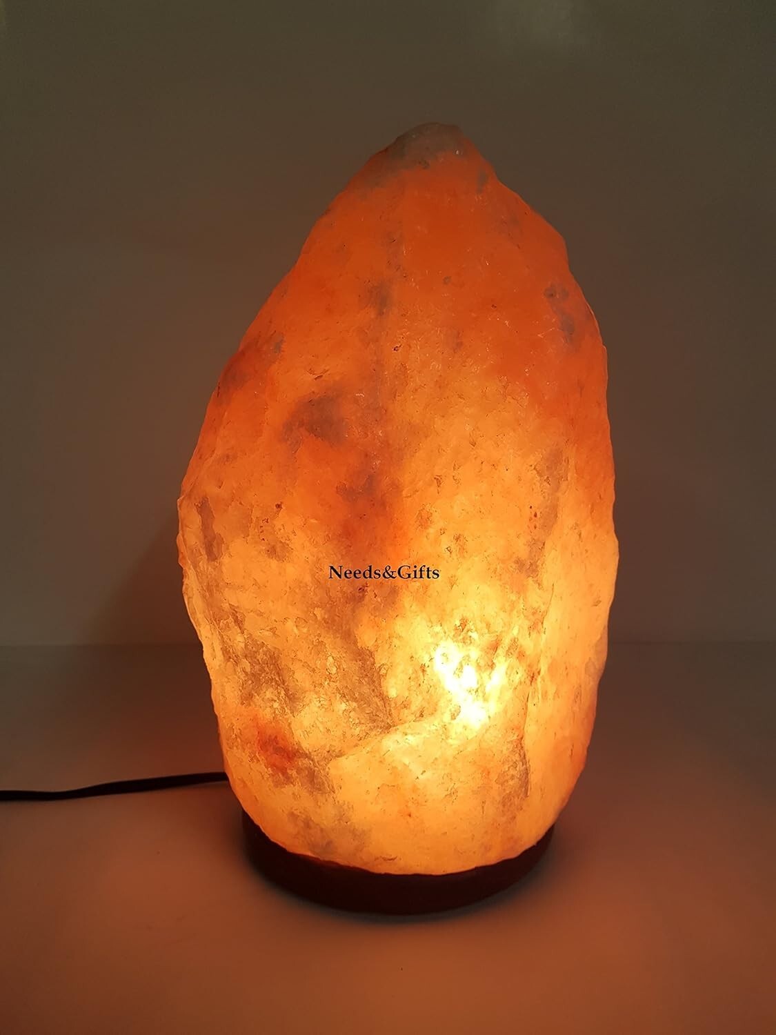 Versatile Himalayan Salt Rock Lamp with Adjustable Dimming - Perfect Gift Choice