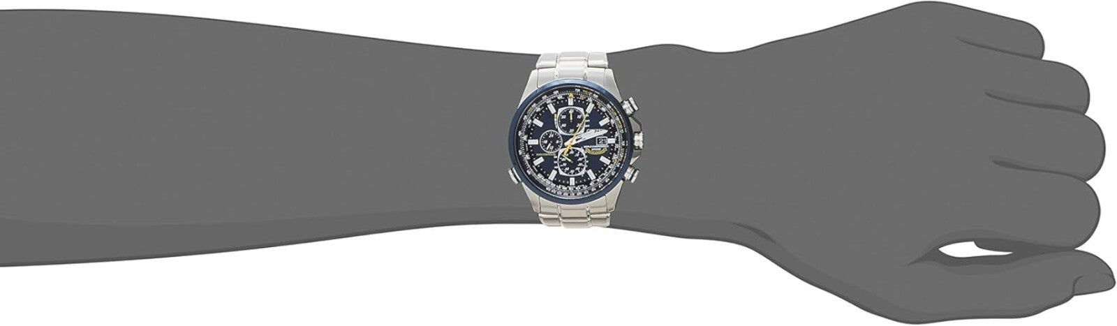 Men's Blue Angels Eco-Drive Sports Watch - Radio-Controlled Luxury Chronograph