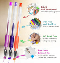 Load image into Gallery viewer, Deluxe 96-Piece Glitter Gel Pen Set with 48 Refills – Perfect for Adult Coloring
