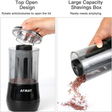 Load image into Gallery viewer, 3-Point Rechargeable Pencil Sharpener for Charcoal &amp; Colored Pencils – Auto Stop