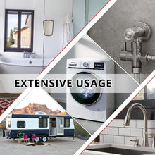 Load image into Gallery viewer, Efficient 10-Pack of Lead-Free Dual Compression Angle Stop Valves for Plumbing