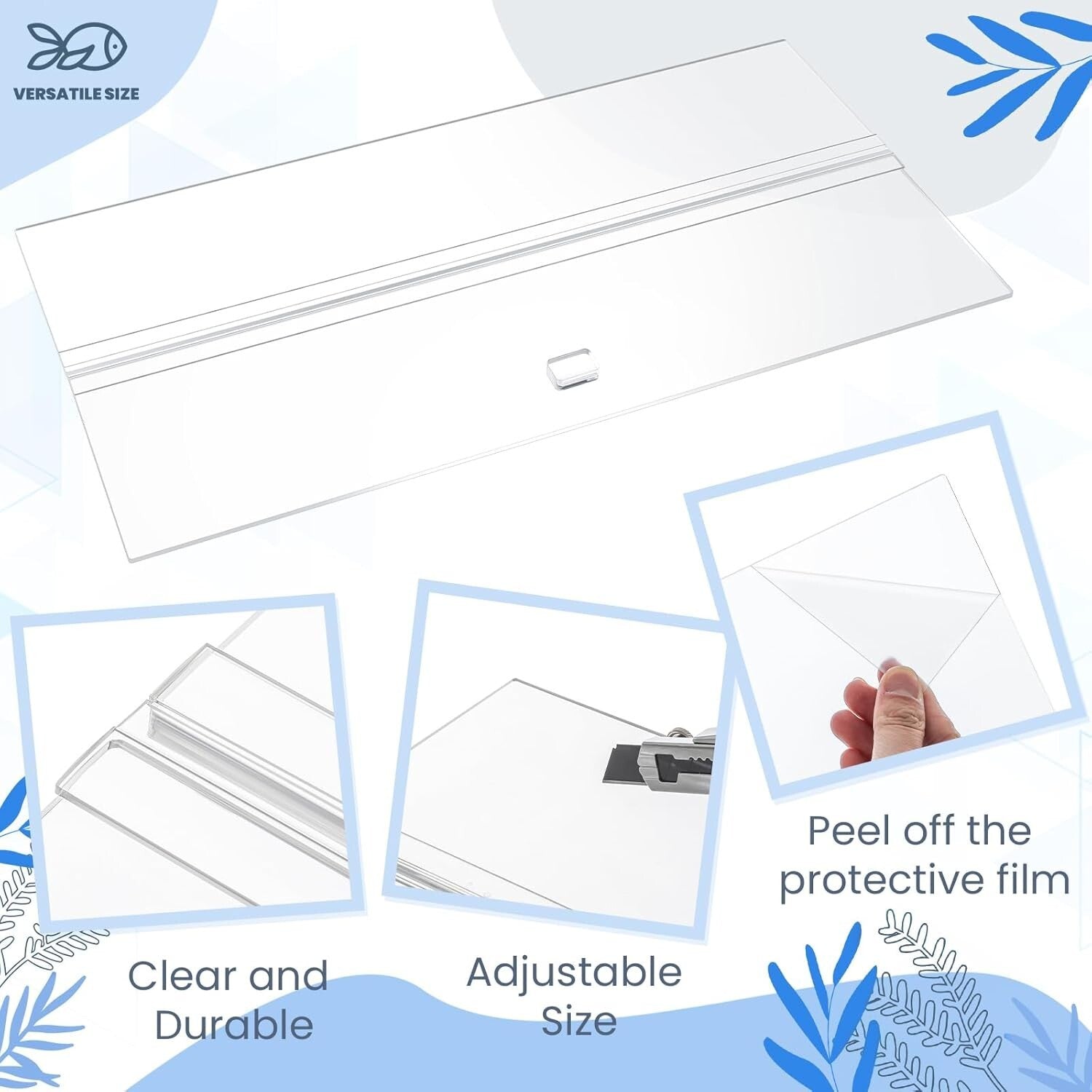 Elegant Minimalist Aquarium Cover 30 x 12 Inches – Lightweight & Easy to Manage