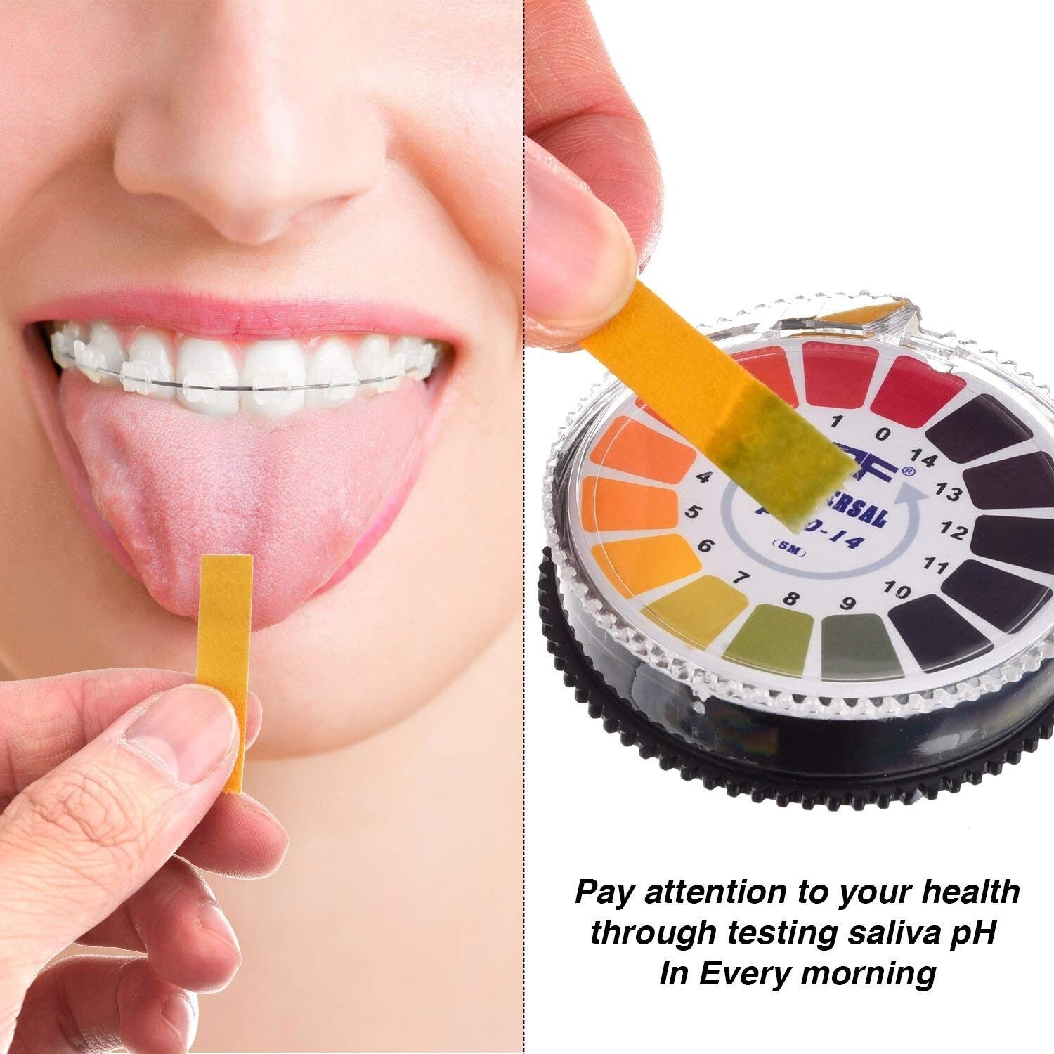 Instant pH Tester Strips - 24 Litmus Paper Rolls, Full Range 0-14, 16.4 ft Each