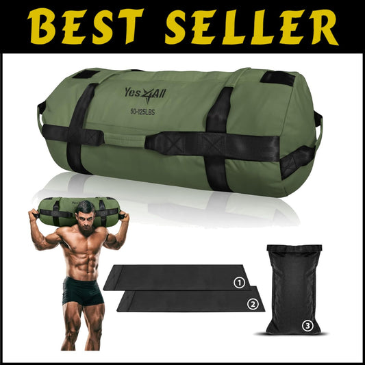 Versatile Sandbags for Weight Training 5-200lbs - Multiple Colors & Sizes