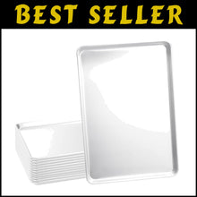 Load image into Gallery viewer, Professional-Grade 12 Pack Aluminum Sheet Pan 18 x 26 - Satisfaction Guaranteed