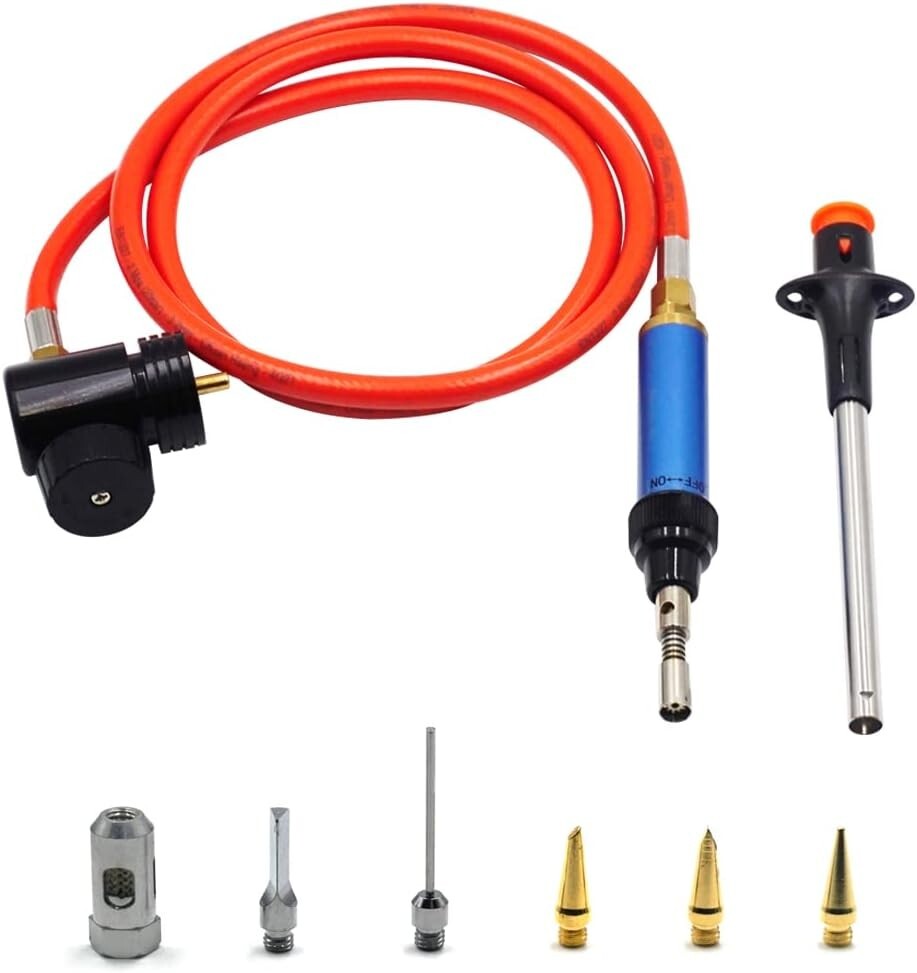 Portable Jewelry Soldering Torch with High-Temperature Capabilities & Pro Kit
