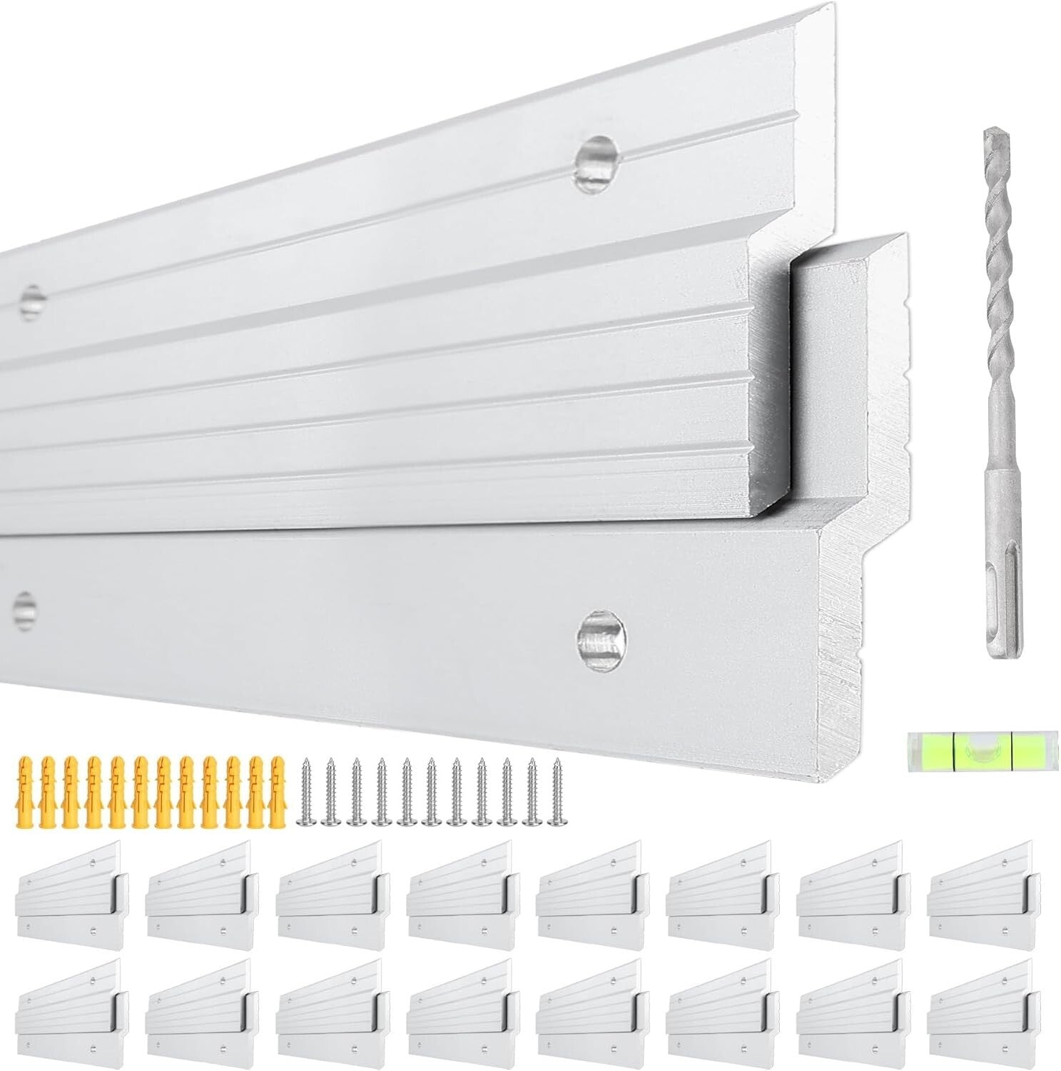 Versatile 30-Inch French Cleat Hanger - Supports 200 lbs, Indoor & Outdoor Use