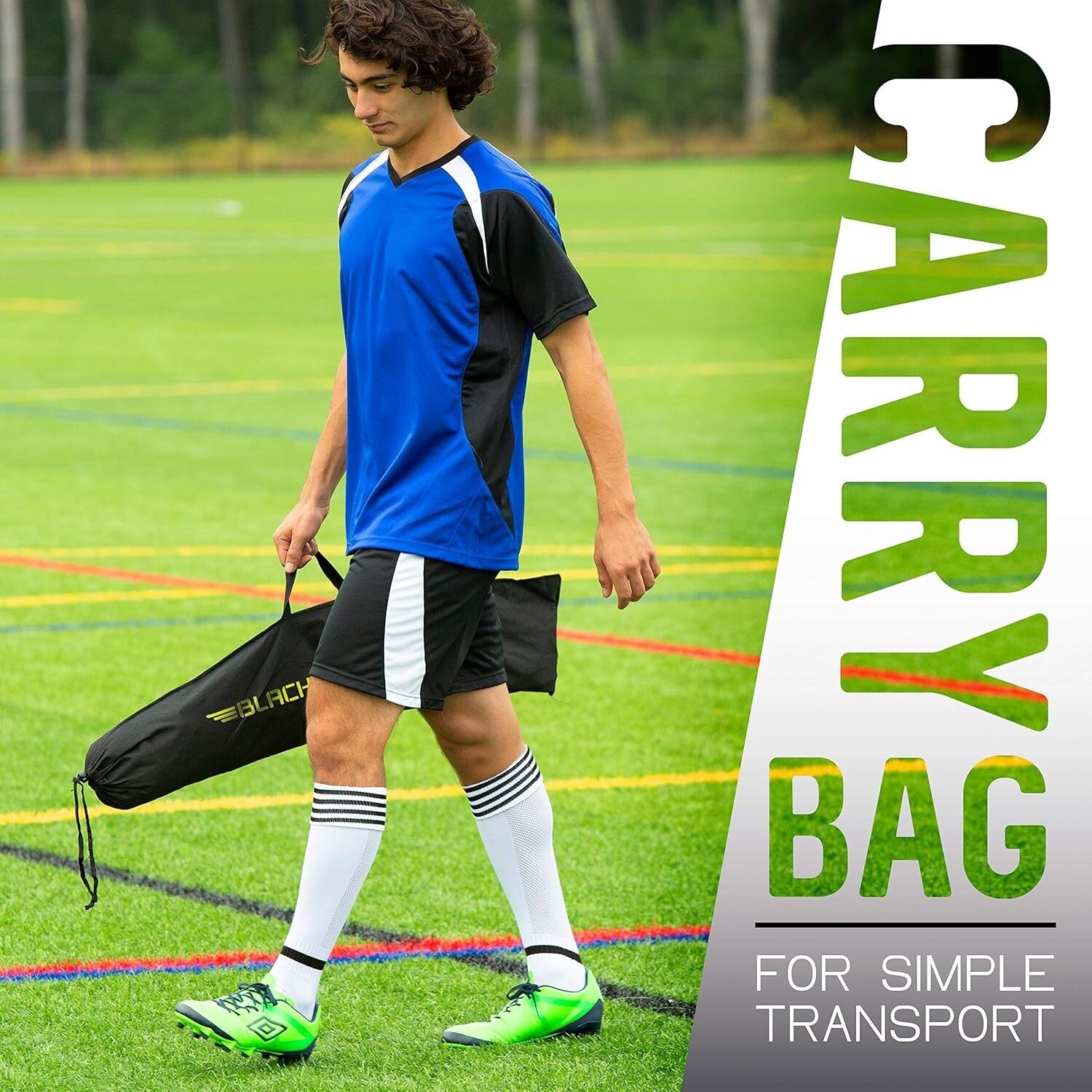 Durable Pop Up Soccer Goals - Compact Folding Nets for Indoor & Outdoor Use