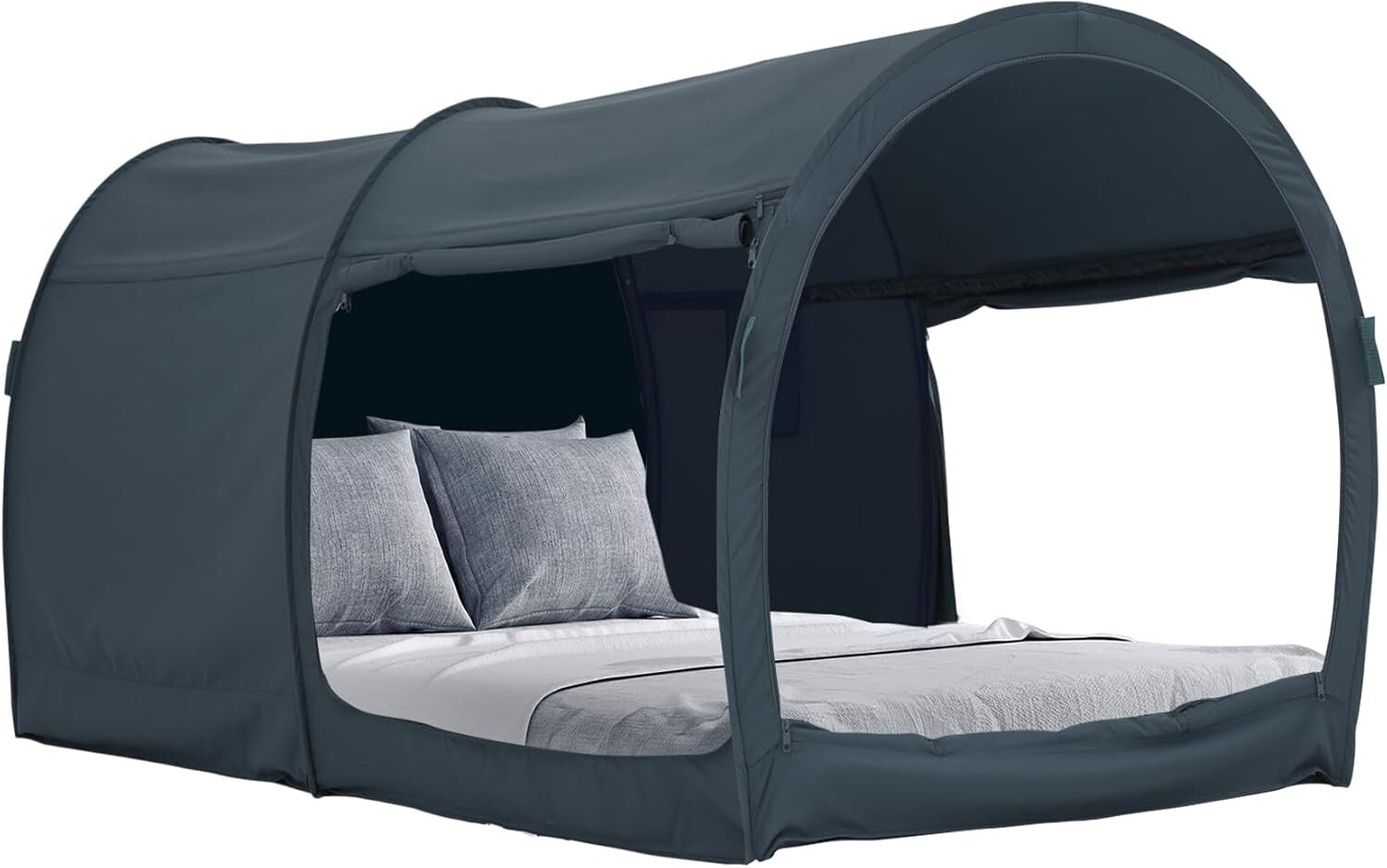 Elegant Indoor Bed Tent with Four Doors - Cozy Privacy Retreat for All Ages