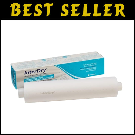 Skin Fold Management InterDry Textile Roll 10"x144" - Odor and Moisture Control