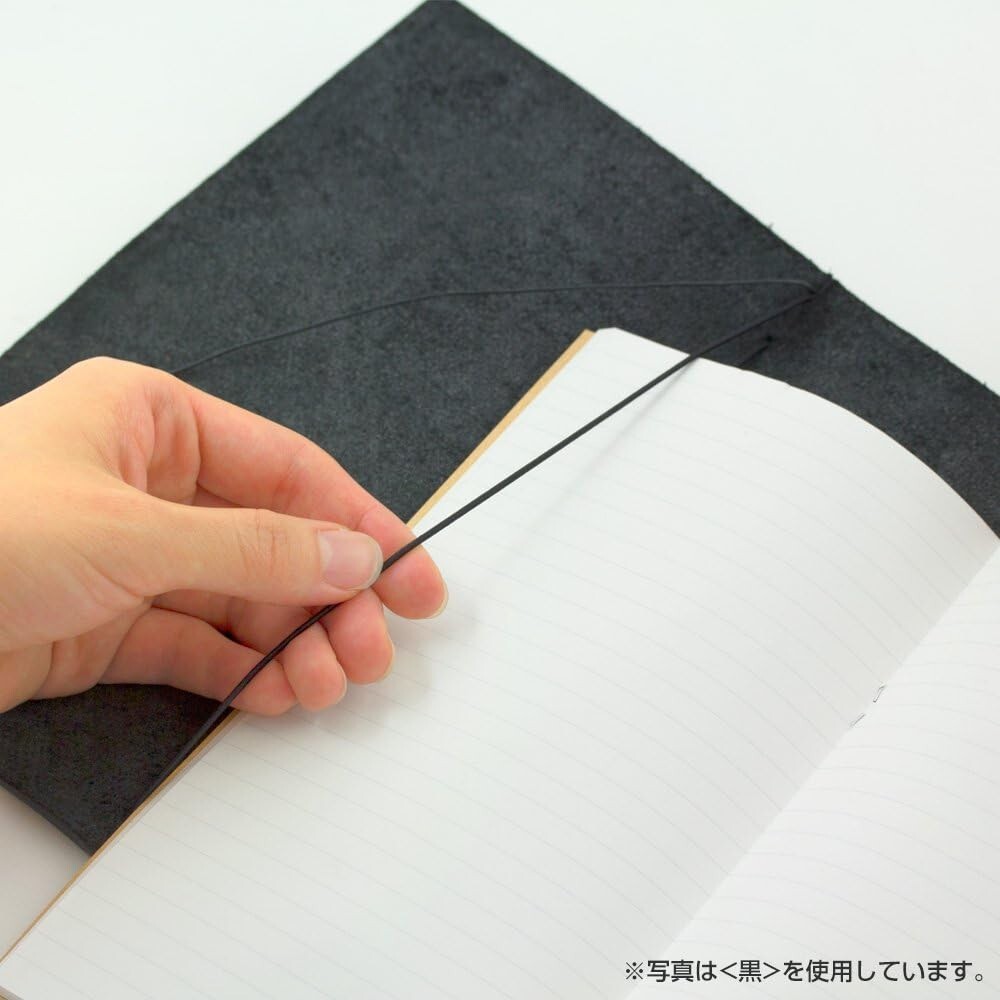 Classic Traveler's Notebook with Customizable Leather Cover - Ideal for Writers