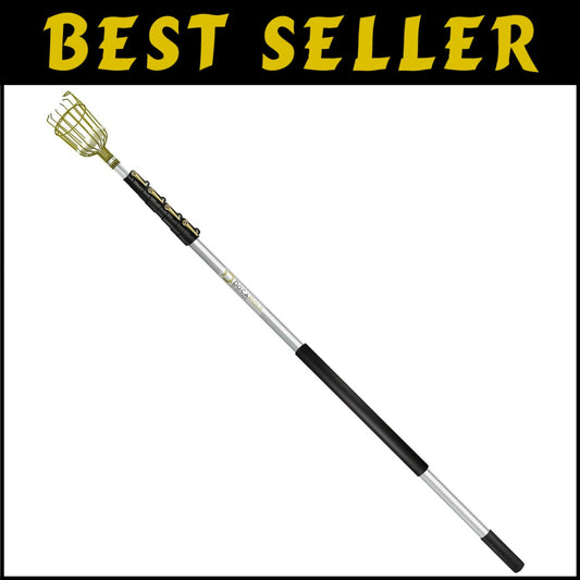 DocaPole 7-30 Ft Extension Pole with Easy Twist-On Tool for Fruit & Nut Picking