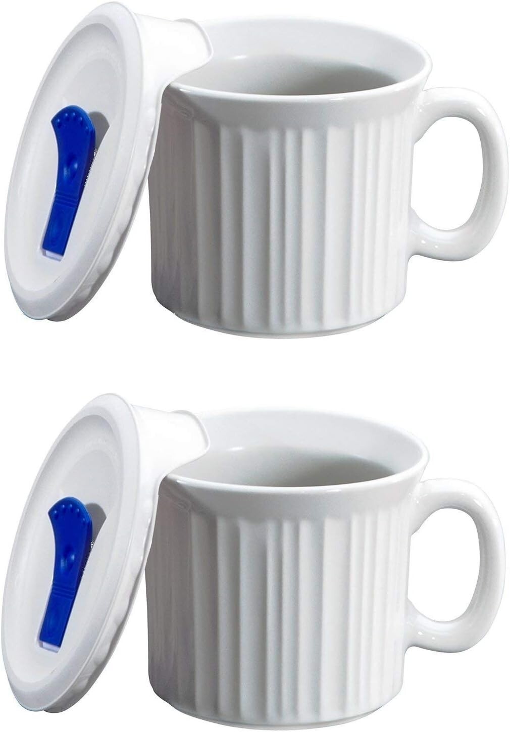 Stylish 20 oz Round Soup Mugs with Secure Lids - Perfect for Hot Meals