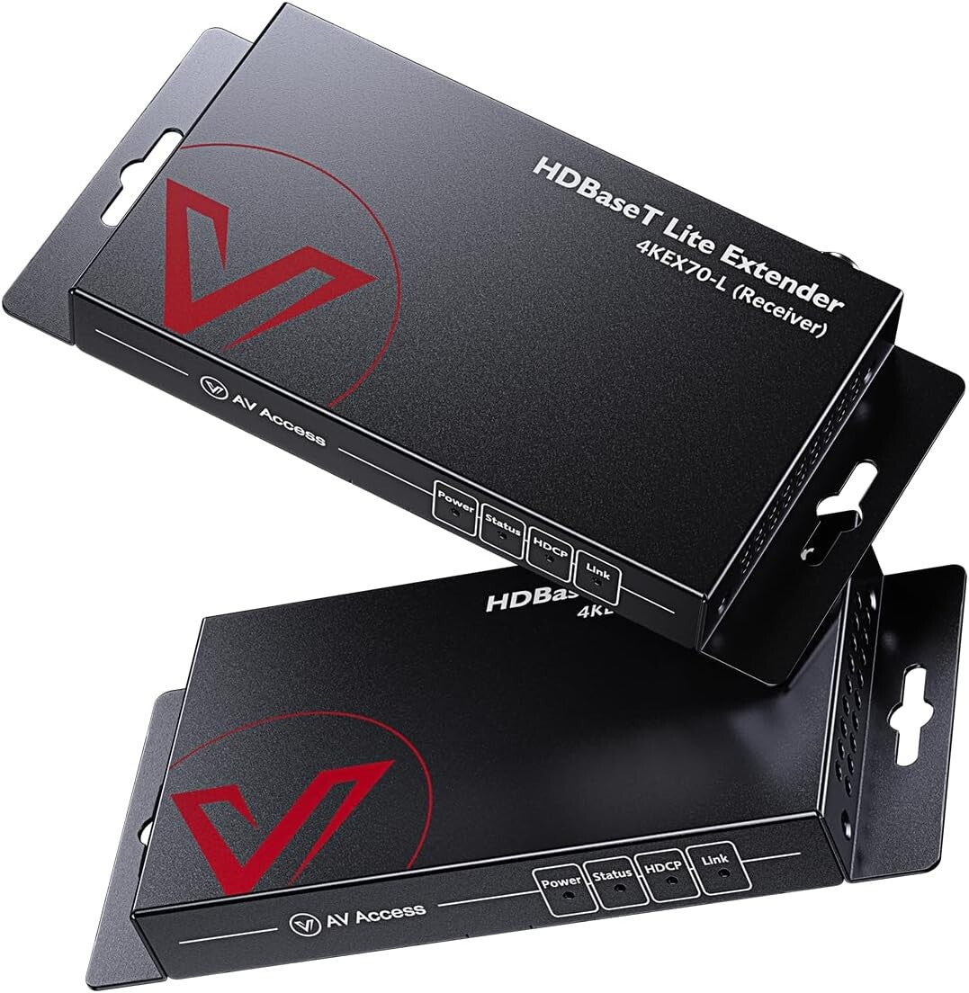 Professional HDBaseT HDMI Extender with Surge Protection for AV Installations