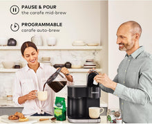 Load image into Gallery viewer, Versatile K-Duo Coffee Maker: Brew K-Cup or Ground Coffee, Stylish Black Finish