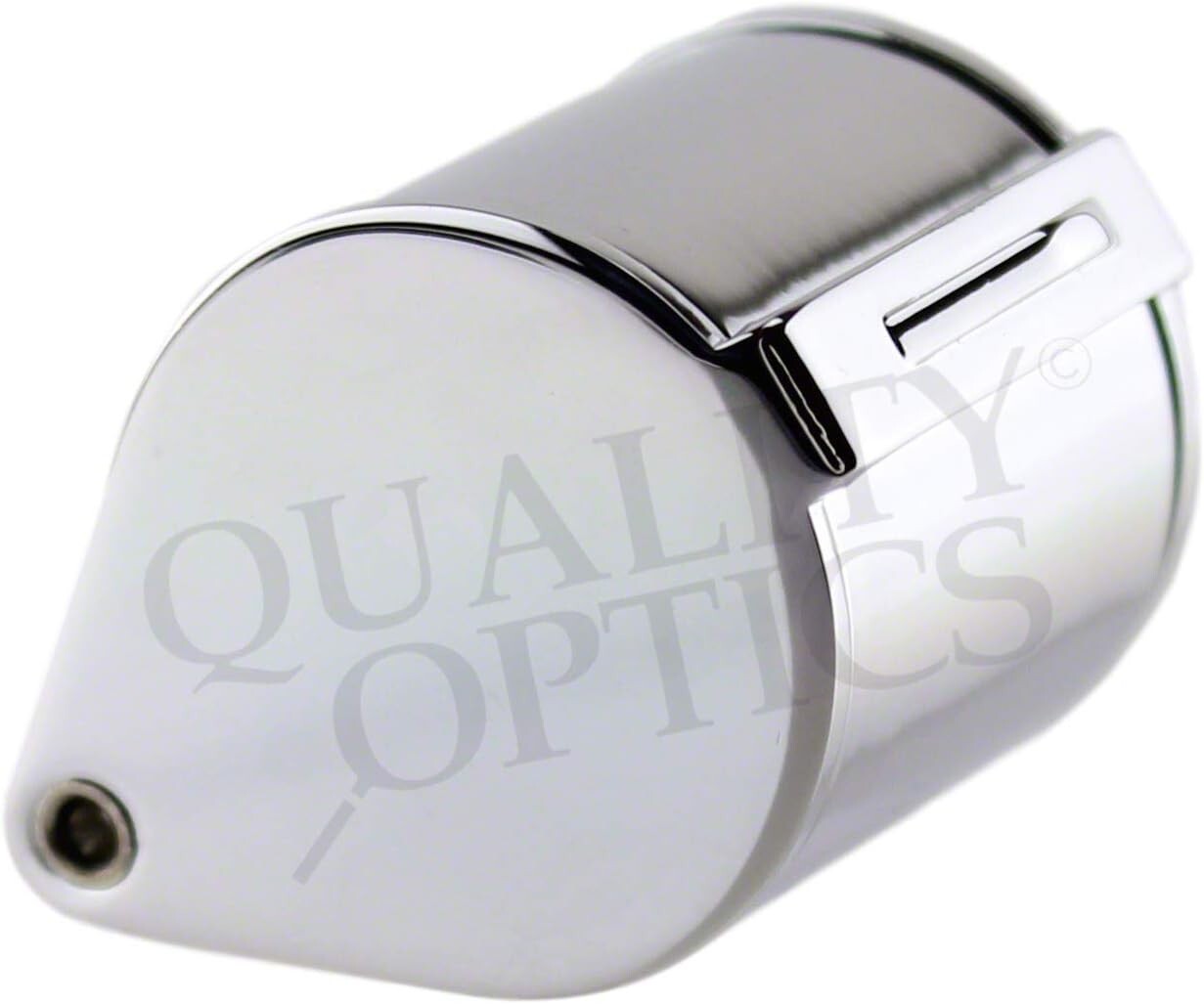 Lightweight Folding Jewelry Loupe Magnifier with Brass Body and Lanyard Loop