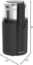 Load image into Gallery viewer, Versatile Electric Coffee &amp; Spice Grinder with 2 Removable Stainless Steel Bowls