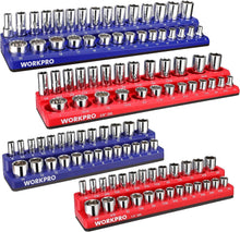 Load image into Gallery viewer, Efficient 4-Piece Socket Storage Set with Magnetic Base - For Tool Enthusiasts