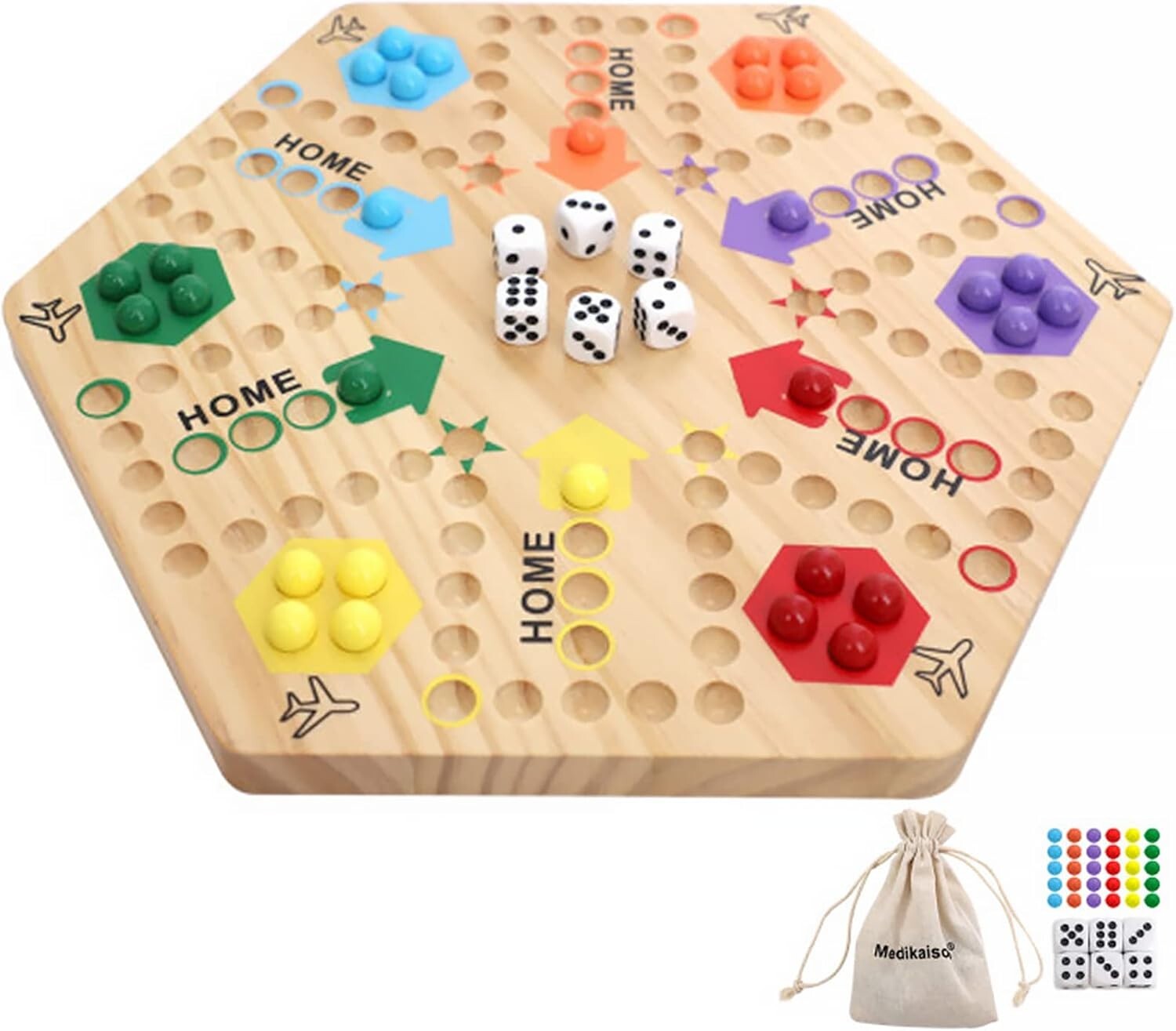 Eco-Friendly Wahoo Board Game - Engaging Strategy Game with Beautiful Packaging