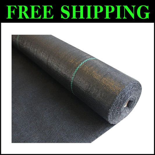 Eco-Friendly 5oz Landscape Fabric Weed Control Mat - 3ft x 100ft for Gardens