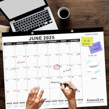 Load image into Gallery viewer, Stunning 3-Pack Wall Planner 2025 - 19-Month Calendar for Office &amp; School