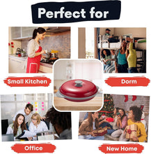 Load image into Gallery viewer, Quick &amp; Easy Microwave Grill Pan - Ideal for Crispy Cooking, Dishwasher Safe