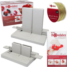 Load image into Gallery viewer, Versatile Bow Making Kit: Mini Bow Maker &amp; 100 Yd Gold Wire for All Occasions
