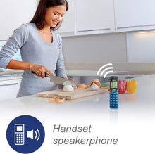 Load image into Gallery viewer, Stylish DECT 6.0 Cordless Phone Set: 4 Handsets, Wall-Mountable &amp; Colorful