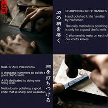 Load image into Gallery viewer, Dazzling 8" Kiritsuke Knife with Sandalwood Box - Professional Damascus Steel