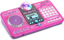 Load image into Gallery viewer, Interactive DJ Mixer in Pink for Kids - 2000+ Sound Combinations &amp; Games