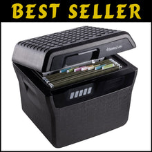 Load image into Gallery viewer, Heavy-Duty Charcoal Gray Safe with Digital Keypad – Protects Files &amp; Media
